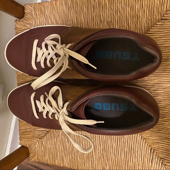 Tsubo Aratas Men leather sneakers size 11.5 - Picture 6 of 8